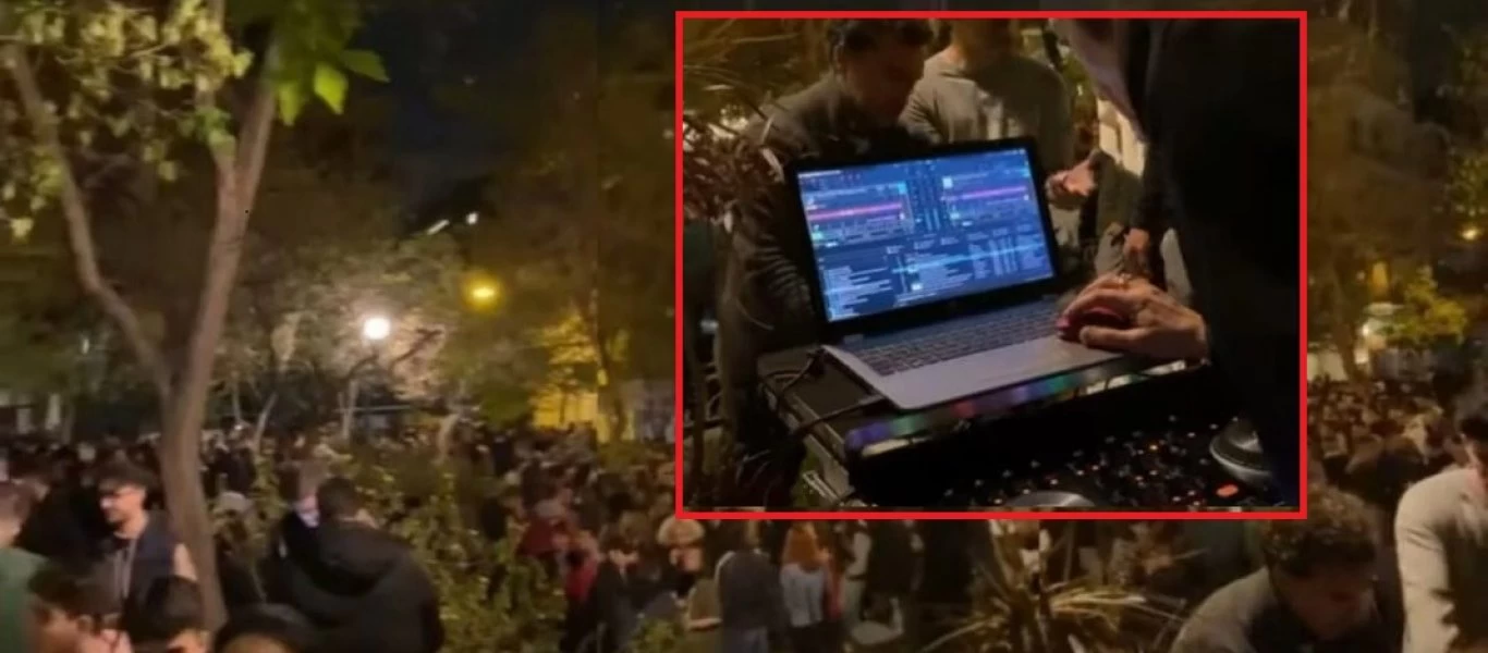 Νεανική αντίσταση σε κυβέρνηση & λοιμωξιολόγους: Χιλιάδες νέοι πάρταραν στην πλατεία Αγ.Γεωργίου στην Κυψέλη (βίντεο)